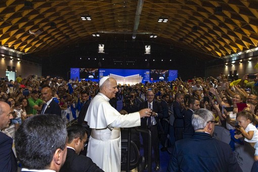 Papa Leone al Meeting “E’ l’ora della responsabilità, servono pionieri coraggiosi” Papa Leone al Meeting “E’ l’ora della responsabilità, servono pionieri coraggiosi”