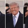 Trump accoglie Xi, passa il jet e il presidente americano 'si spaventa'