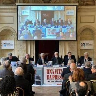 'Una vita da presidente', presentata a Roma l'autobiografia di Nicola Barone