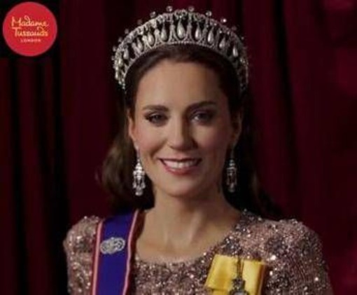 Kate Middleton, nuova statua di cera al Madame Tussauds - Video