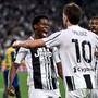 La Juventus parte bene, David e Vlahovic piegano il Parma