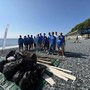 Fondazione Marevivo, arca Fondi e Bper Banca, pulizia tratto costa ligure recuperati 115 kg rifiuti