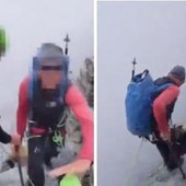 "Spostati, idiota": insulti e spinte sulle vetta a 3000 metri