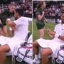 Wimbledon, lo scherzo di Djokovic e la raccattapalle trema Wimbledon, lo scherzo di Djokovic e la raccattapalle trema