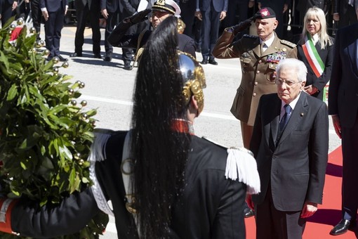 25 Aprile, Mattarella “La pace è il senso della Resistenza”