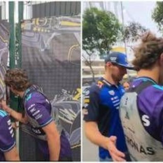 Antonelli bloccato dalla sicurezza a Singapore: "Sono un pilota". Lo salva... Verstappen Antonelli bloccato dalla sicurezza a Singapore: "Sono un pilota". Lo salva... Verstappen