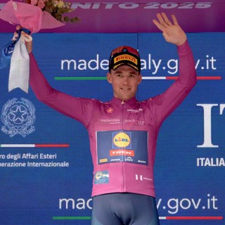 Pedersen cala il poker a Vicenza, Del Toro resta in maglia rosa