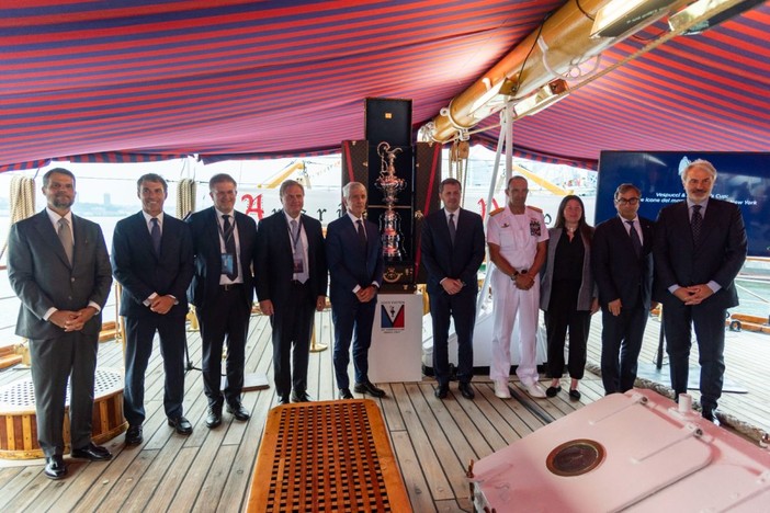 Vespucci e Americàs Cup si incontrano a New York, presenti Abodi e Mezzaroma