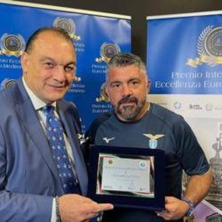 A Gattuso il Premio Eccellenza Euro Mediterraneo: "I giovani vanno ascoltati, alla Lazio nessun alibi" A Gattuso il Premio Eccellenza Euro Mediterraneo: "I giovani vanno ascoltati, alla Lazio nessun alibi"