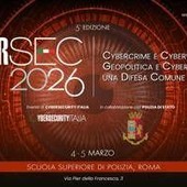 Il 4-5 marzo torna a Roma CyberSec, 5°edizione su cybercrime e guerra digitale Il 4-5 marzo torna a Roma CyberSec, 5°edizione su cybercrime e guerra digitale
