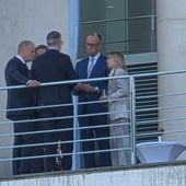 Nato, Meloni a Berlino per il vertice E5: summit con Merz, Starmer, Macron e Tusk Nato, Meloni a Berlino per il vertice E5: summit con Merz, Starmer, Macron e Tusk