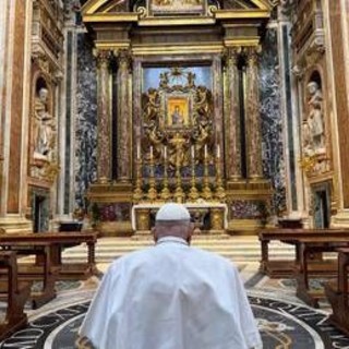 Papa Francesco, nuovo blitz a sorpresa a Santa Maria Maggiore