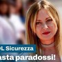 Meloni: "Se commetti un reato non puoi pretendere risarcimento per i danni subiti, non è giusto"