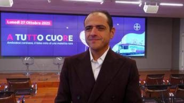 Salute, De Spirito (Bayer Italia): "Promuoviamo ricerca, innovazione e diagnosi precoce in amiloidosi cardiaca" Salute, De Spirito (Bayer Italia): "Promuoviamo ricerca, innovazione e diagnosi precoce in amiloidosi cardiaca"