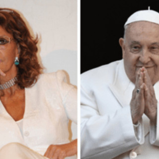 Sophia Loren ricorda Papa Francesco: &quot;Porto sempre con me il rosario che mi regalò&quot;