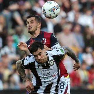 Equilibrio e legni, Udinese-Bologna finisce senza reti