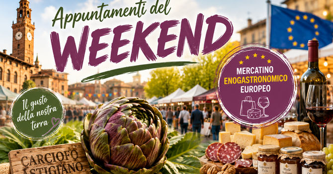 Dall'Astigiano ai castelli del Monferrato, il weekend del 15-16-17 maggio trasforma piazze e borghi in una grande tavola a cielo aperto. Ecco tutti gli appuntamenti da non perdere