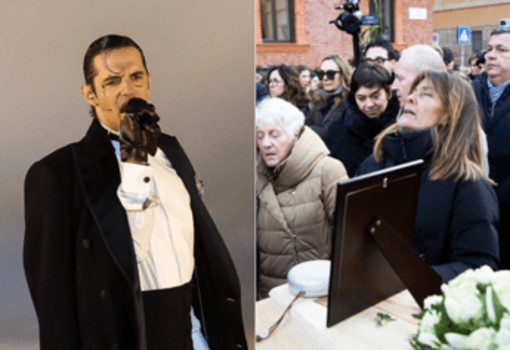 Sanremo 2026, Achille Lauro omaggia le vittime di Crans-Montana con 'Perdutamente'