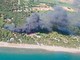 Fiamme nella pineta di Castiglione della Pescaia, 600 evacuati da un campeggio