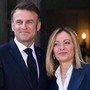 Italia-Francia, Macron a Palazzo Chigi per bilaterale con Meloni