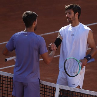 Musetti ko in semifinale a Roma contro Alcaraz