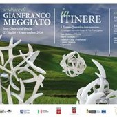 Siena, a San Quirico d’Orcia l’uomo quantico di Meggiato lungo la Via Francigena Siena, a San Quirico d’Orcia l’uomo quantico di Meggiato lungo la Via Francigena