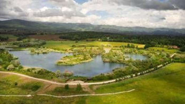 Sanpellegrino riqualifica l'Oasi di Gabbianello, inaugurato nuovo percorso per ciechi