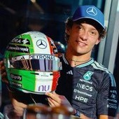 "Pizza, caffè e... Nazionale di calcio": Antonelli e il casco speciale per Monza (ispirato a Valentino Rossi)