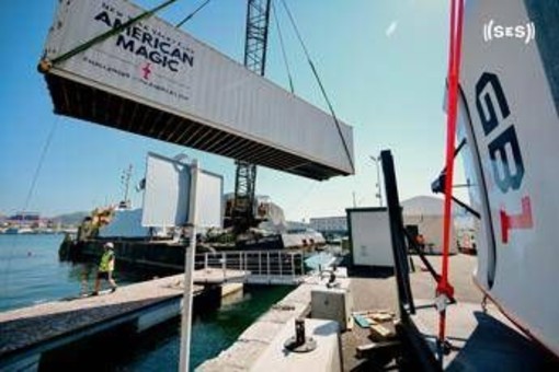 America’s Cup, team Usa arriva a Nisida, Nepi: "A Bagnoli si sta realizzando qualcosa di incredibile"