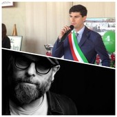 Il sindaco Orecchia e il cantautore Zonca